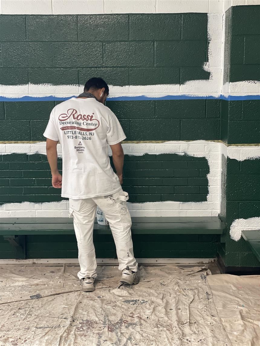 Painting project in progress; photo credit: Rae Allex